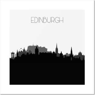 Edinburgh Skyline Posters and Art